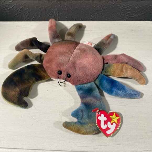Ty Beanie Babies Claude The Crab - Picture 1 of 4